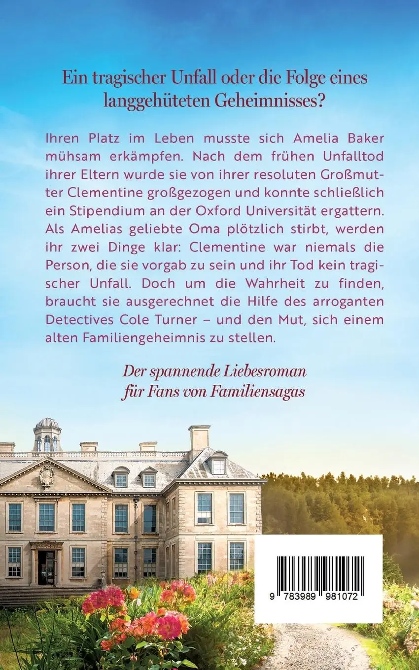Rückseite: 9783989981072 | Das Geheimnis der verlorenen Tage | Claire Bonnett | Taschenbuch