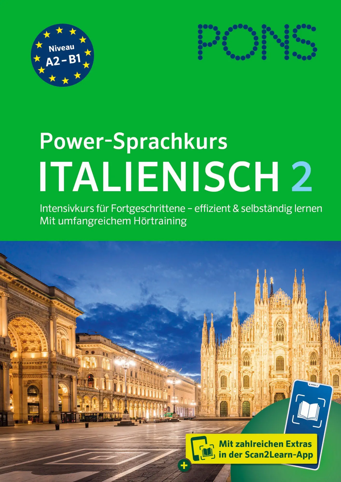 Cover: 9783125661172 | PONS Power-Sprachkurs Italienisch 2 | Taschenbuch | 208 S. | Deutsch