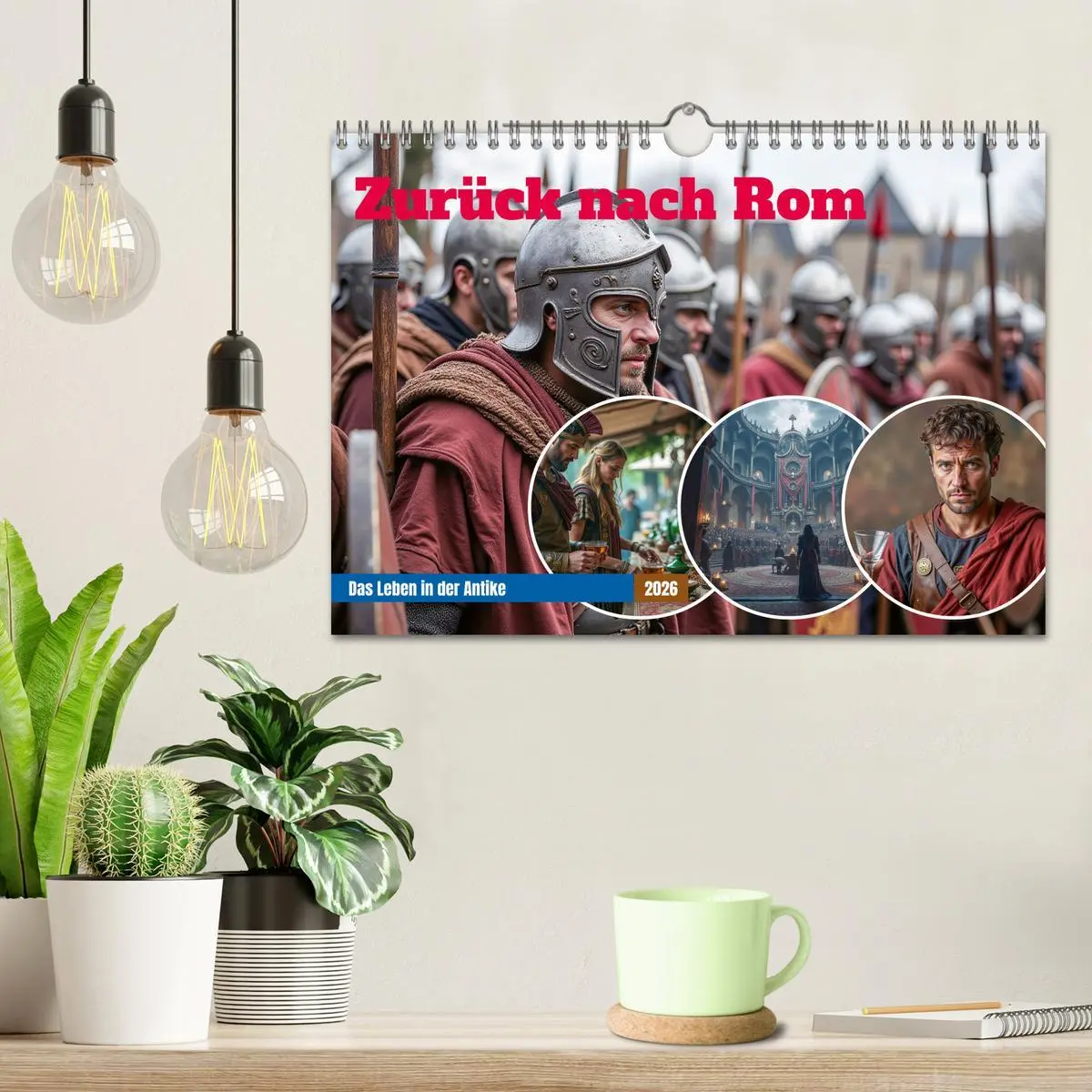 Bild: 9783457311172 | Zurück nach Rom - Das Leben in der Antike (Wandkalender 2026 DIN A4...