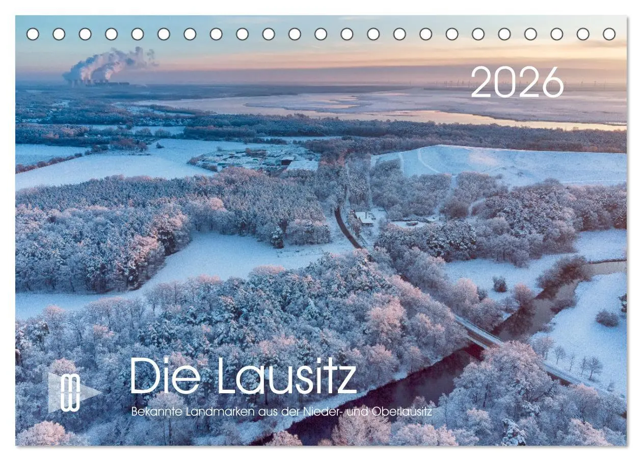 Cover: 9783457481172 | Die Lausitz - Region im Wandel (Tischkalender 2026 DIN A5 quer),...