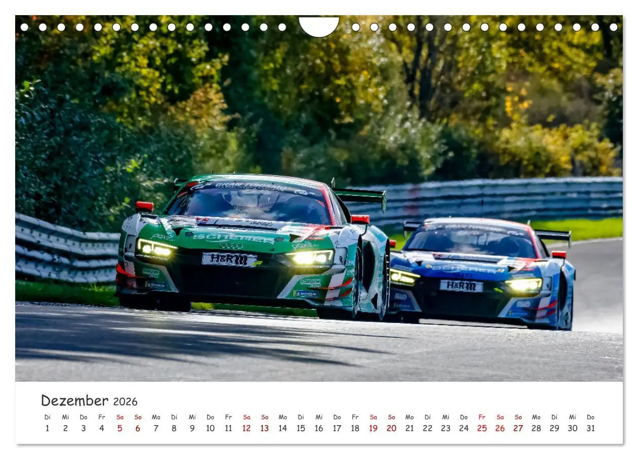 Bild: 9783457551172 | Nüburgring Langstrecken Serie 2026 (Wandkalender 2026 DIN A4 quer),...
