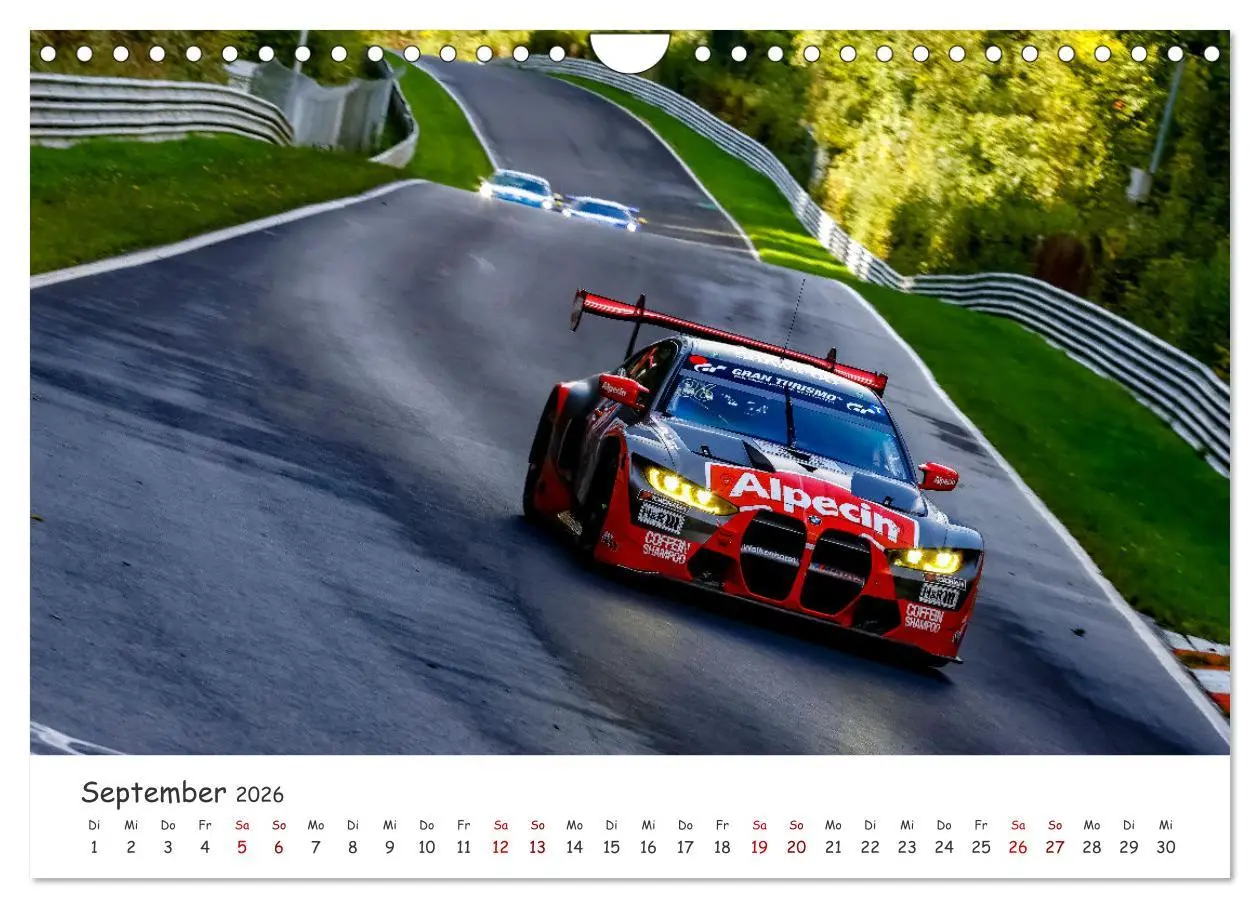 Bild: 9783457551172 | Nüburgring Langstrecken Serie 2026 (Wandkalender 2026 DIN A4 quer),...