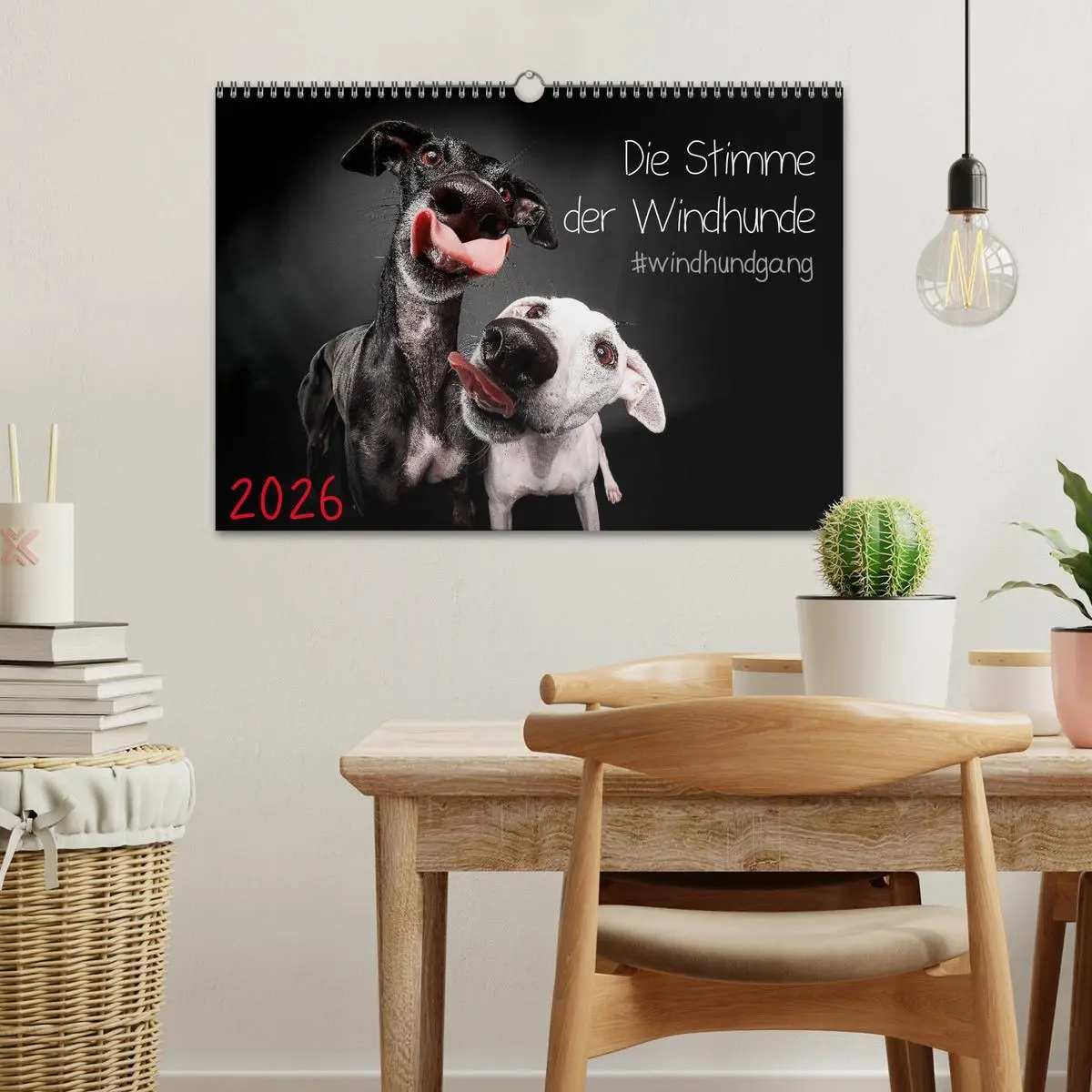 Bild: 9783457791172 | Die Stimme der Windhunde (Wandkalender 2026 DIN A3 quer), CALVENDO...