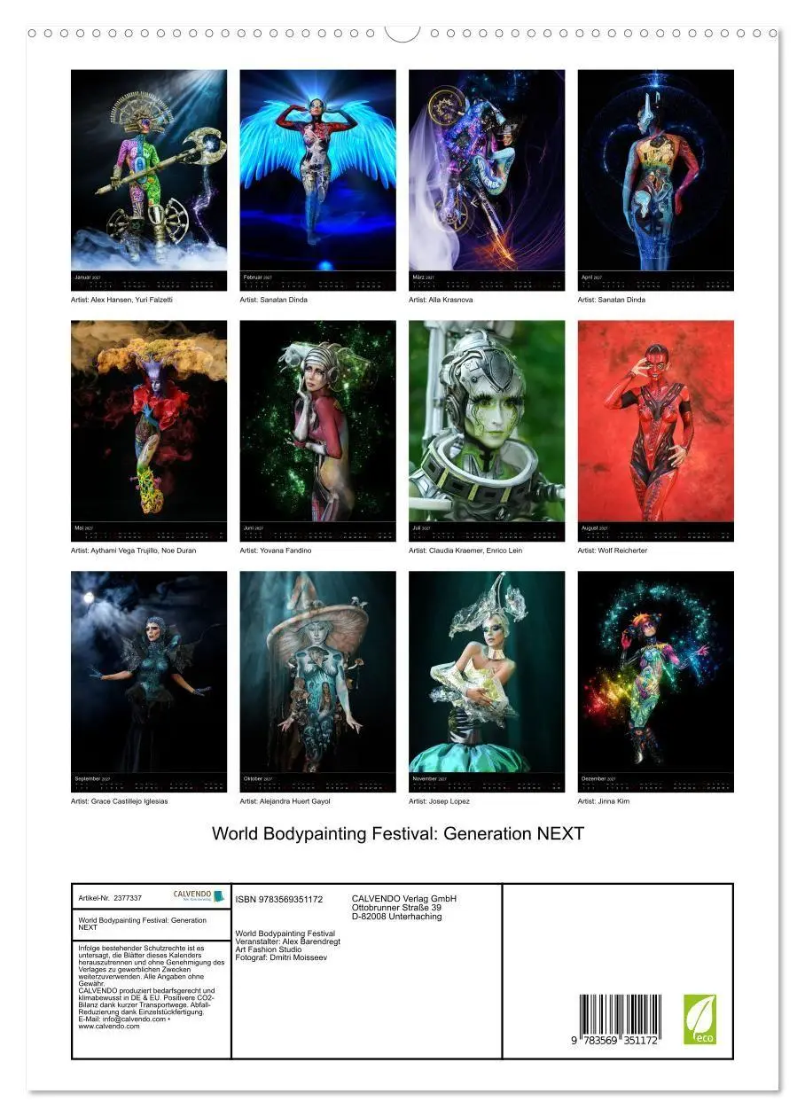 Bild: 9783569351172 | World Bodypainting Festival: Generation NEXT (hochwertiger Premium...