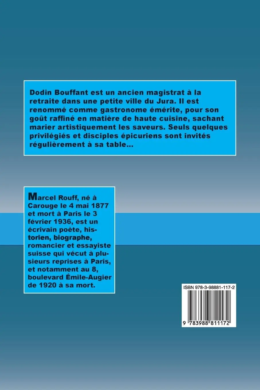 Rückseite: 9783988811172 | La vie et la passion de Dodin Bouffant gourmet | Marcel Rouff | Buch