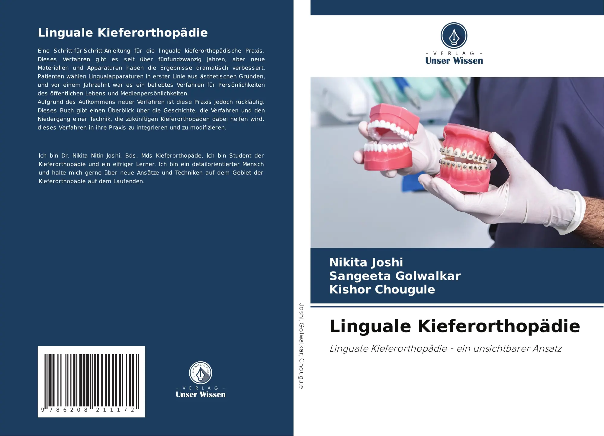 Cover: 9786208211172 | Linguale Kieferorthopädie | Nikita Joshi (u. a.) | Taschenbuch | 2024