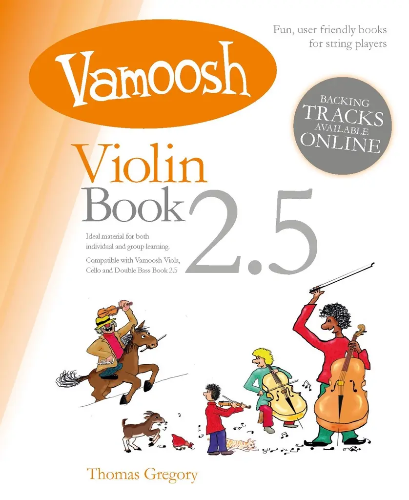 Cover: 9790708161172 | Vamoosh Violin Book 2.5 | Thomas Gregory | Vamoosh | Vamoosh Music
