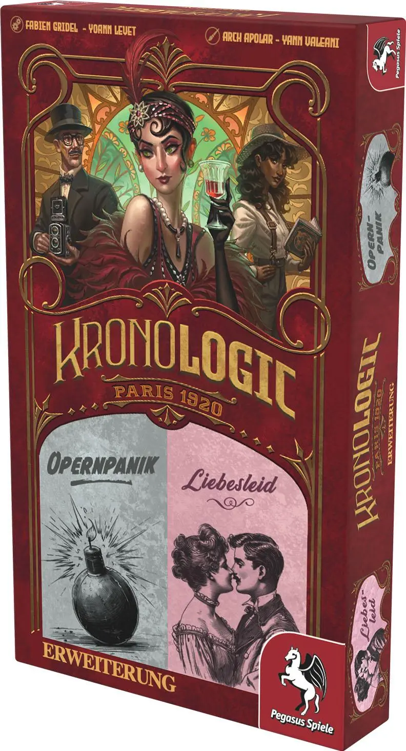 Bild: 4250231741272 | Kronologic - Paris 1920: Liebesleid &amp; Opernpanik [Erweiterung] | Spiel
