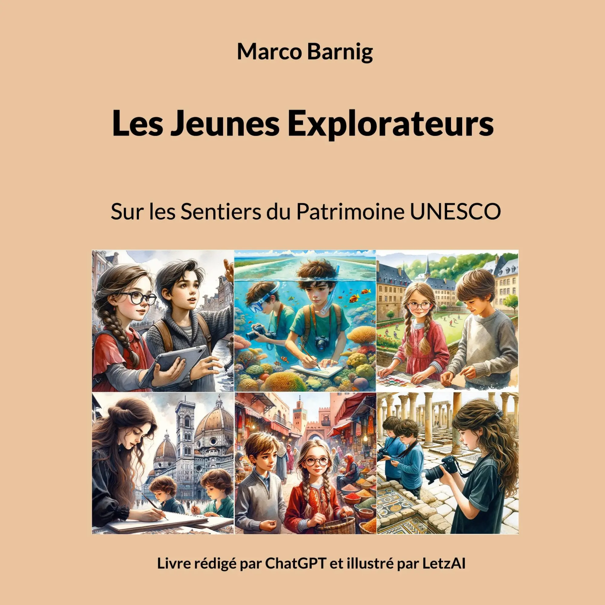 Cover: 9782322521272 | Les Jeunes Explorateurs | Sur les Sentiers du Patrimoine UNESCO | Buch