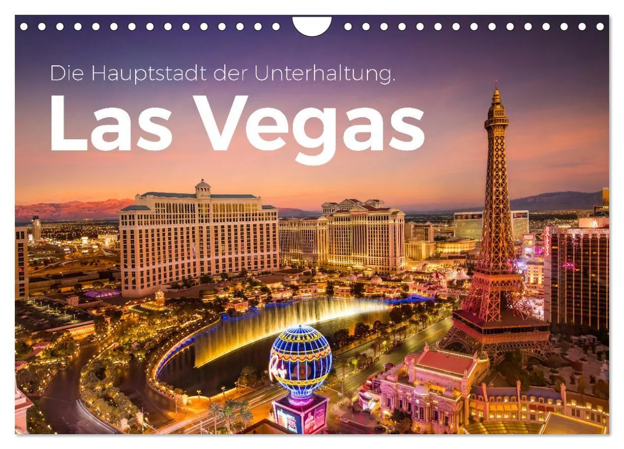 Cover: 9783457541272 | Las Vegas - Die Hauptstadt der Unterhaltung. (Wandkalender 2026 DIN...