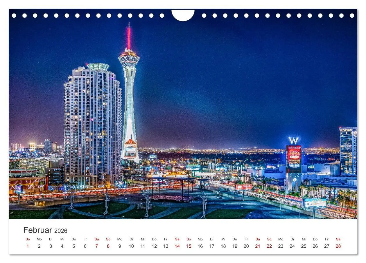 Bild: 9783457541272 | Las Vegas - Die Hauptstadt der Unterhaltung. (Wandkalender 2026 DIN...