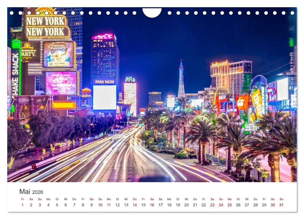 Bild: 9783457541272 | Las Vegas - Die Hauptstadt der Unterhaltung. (Wandkalender 2026 DIN...