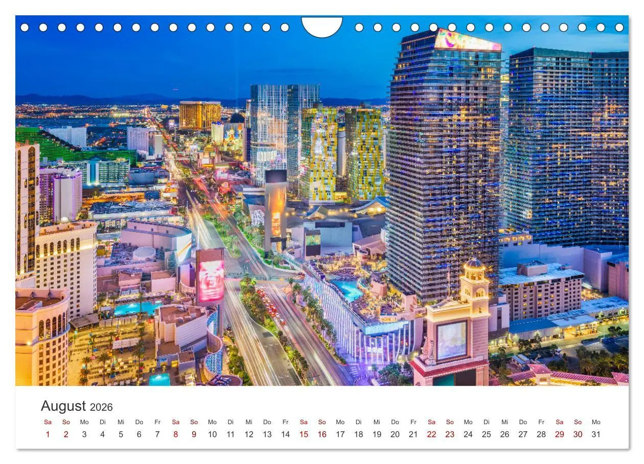 Bild: 9783457541272 | Las Vegas - Die Hauptstadt der Unterhaltung. (Wandkalender 2026 DIN...