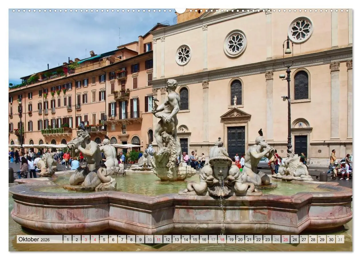 Bild: 9783516181272 | Historische Stadt am Tiber ROM (hochwertiger Premium Wandkalender...