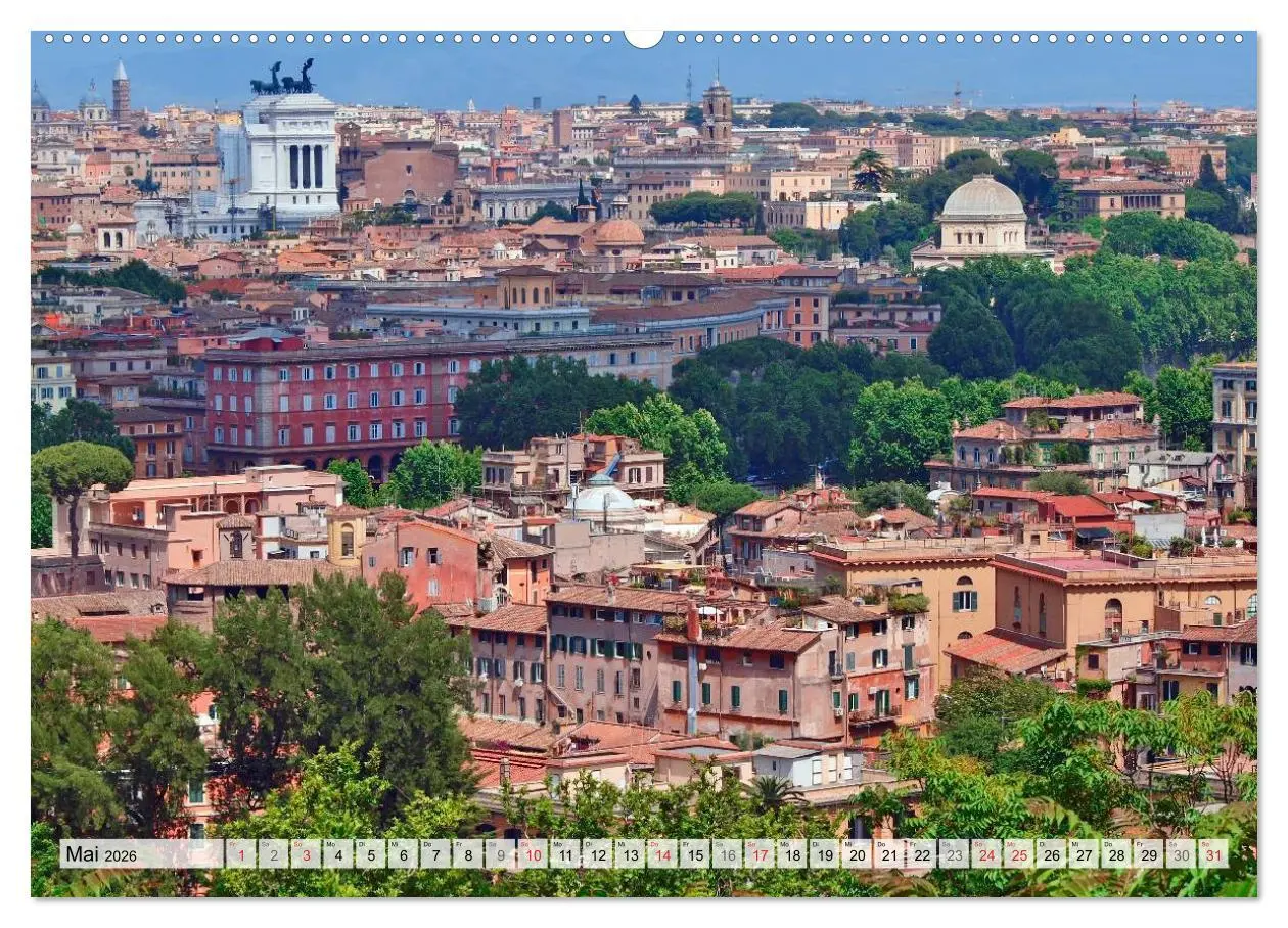 Bild: 9783516181272 | Historische Stadt am Tiber ROM (hochwertiger Premium Wandkalender...