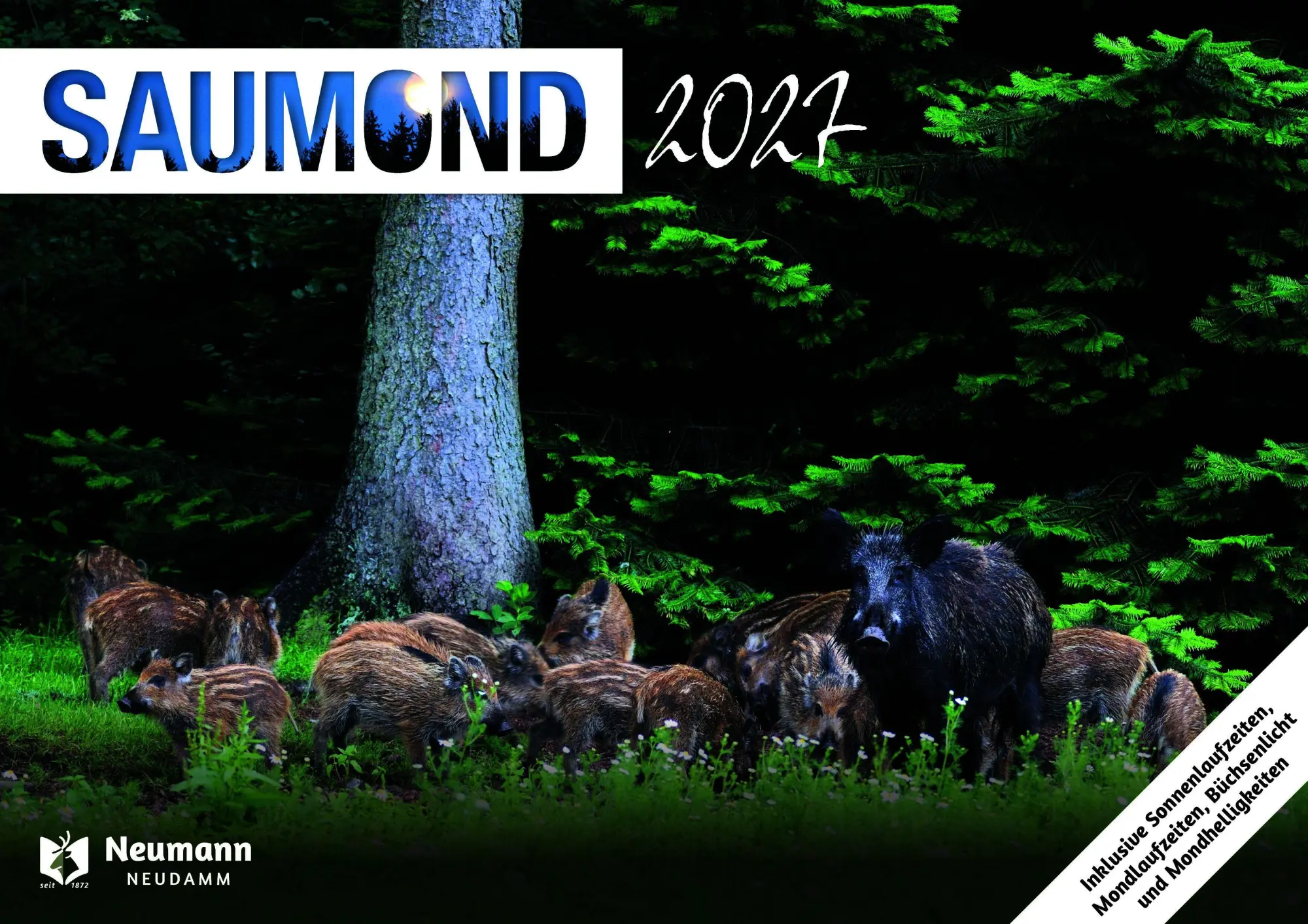 Cover: 9783788821272 | Saumond 2027 Wandkalender | NJN Media AG | Kalender | 14 S. | Deutsch