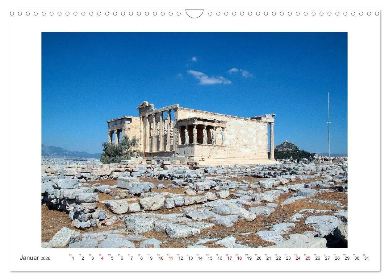Bild: 9783457601372 | Griechischer Charme (Wandkalender 2026 DIN A3 quer), CALVENDO...