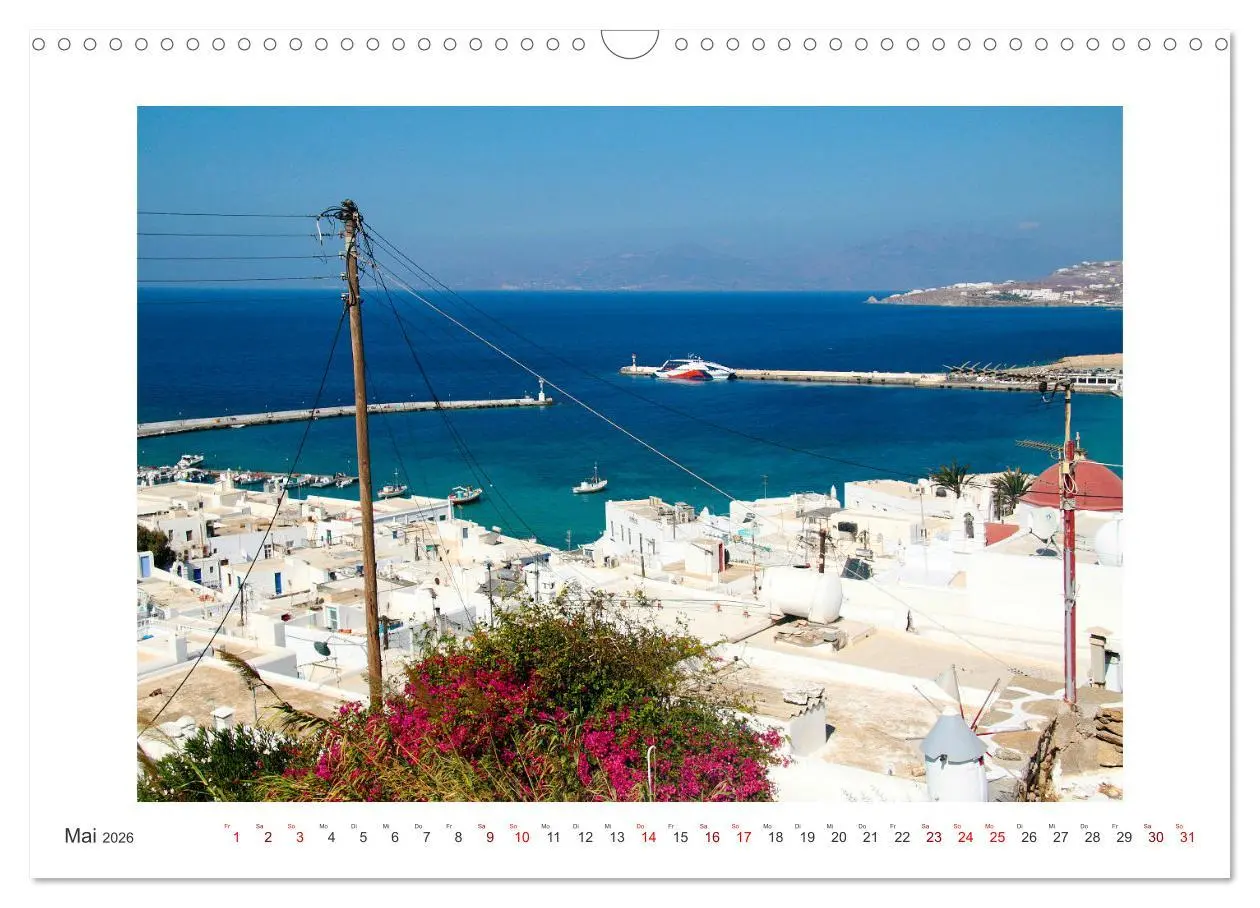Bild: 9783457601372 | Griechischer Charme (Wandkalender 2026 DIN A3 quer), CALVENDO...