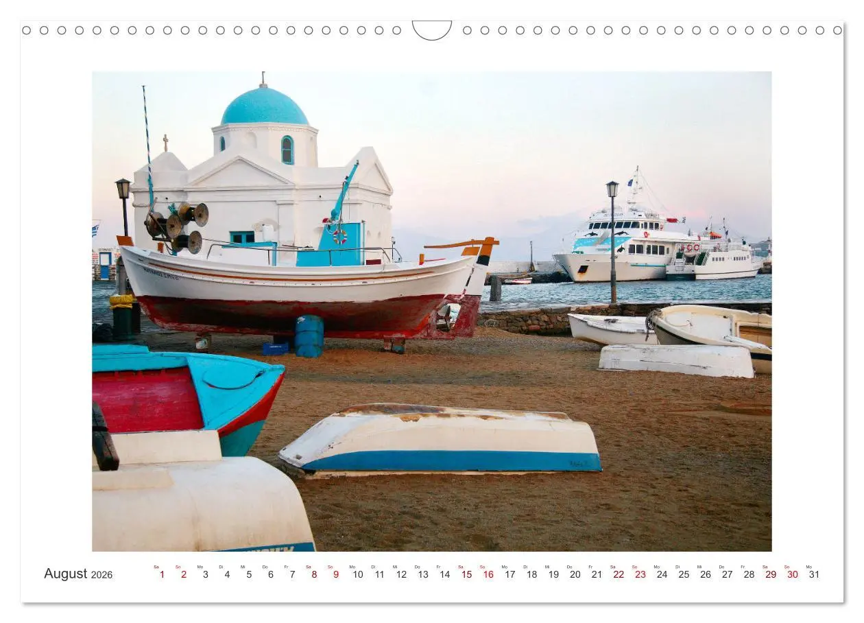 Bild: 9783457601372 | Griechischer Charme (Wandkalender 2026 DIN A3 quer), CALVENDO...
