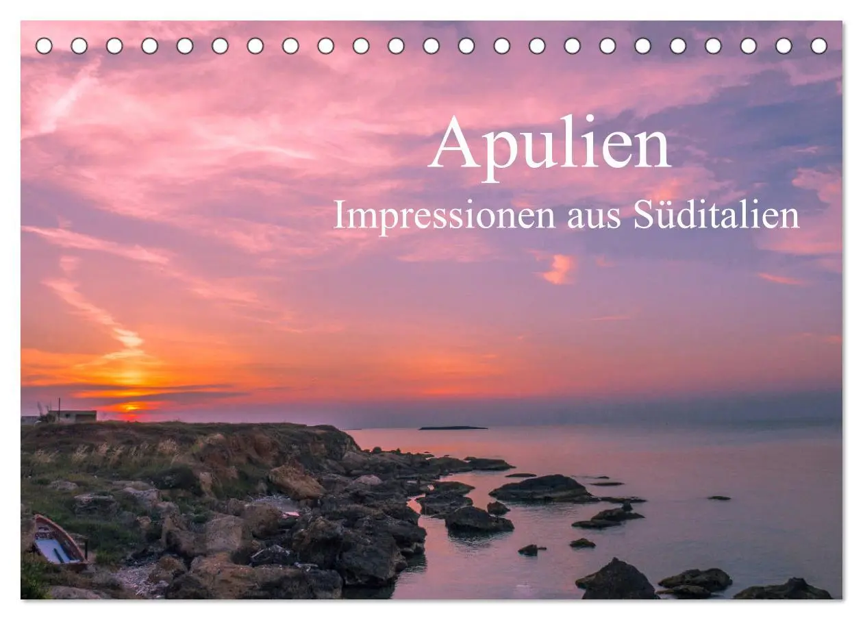 Cover: 9783457841372 | Apulien - Impressionen aus Süditalien (Tischkalender 2026 DIN A5...