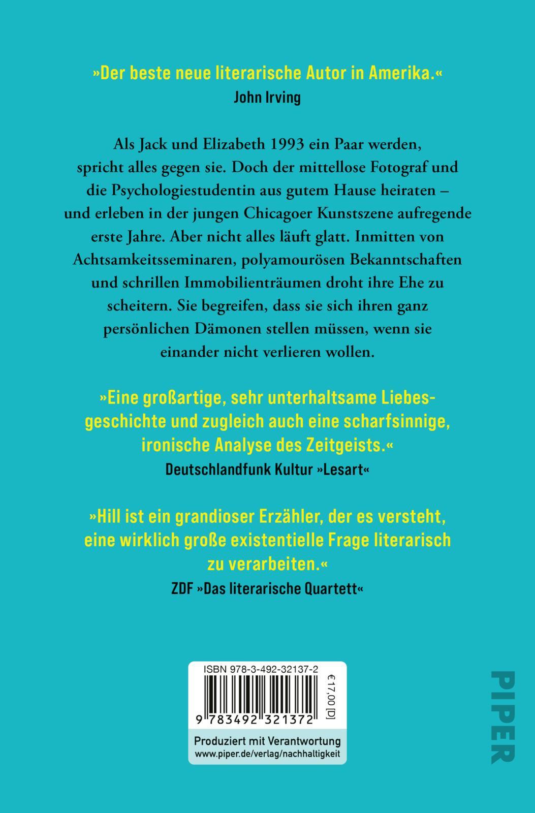 Rückseite: 9783492321372 | Wellness | Roman Ein großer Ehe-Roman von internationalem Rang | Hill