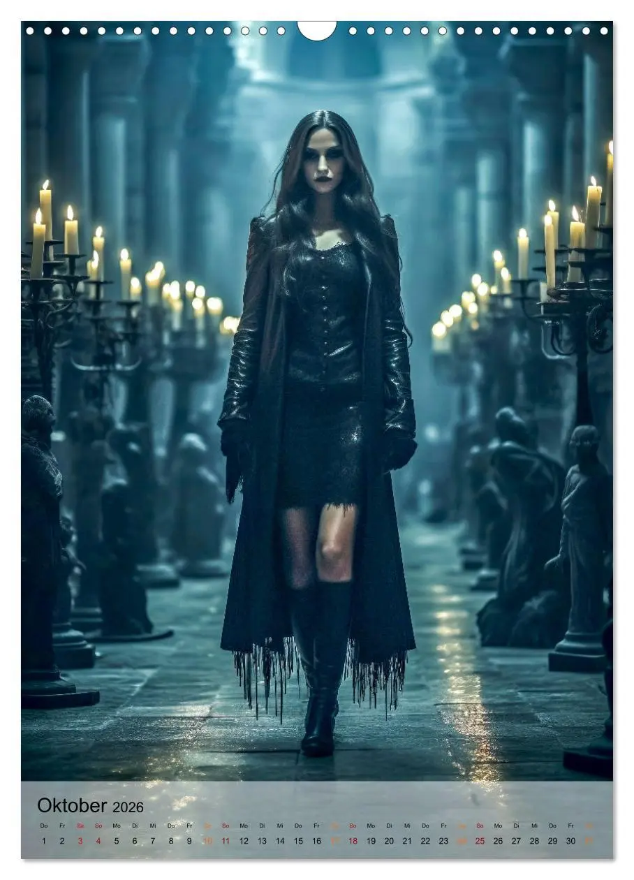 Bild: 9783516311372 | Gothic ist cool (Wandkalender 2026 DIN A3 hoch), CALVENDO...