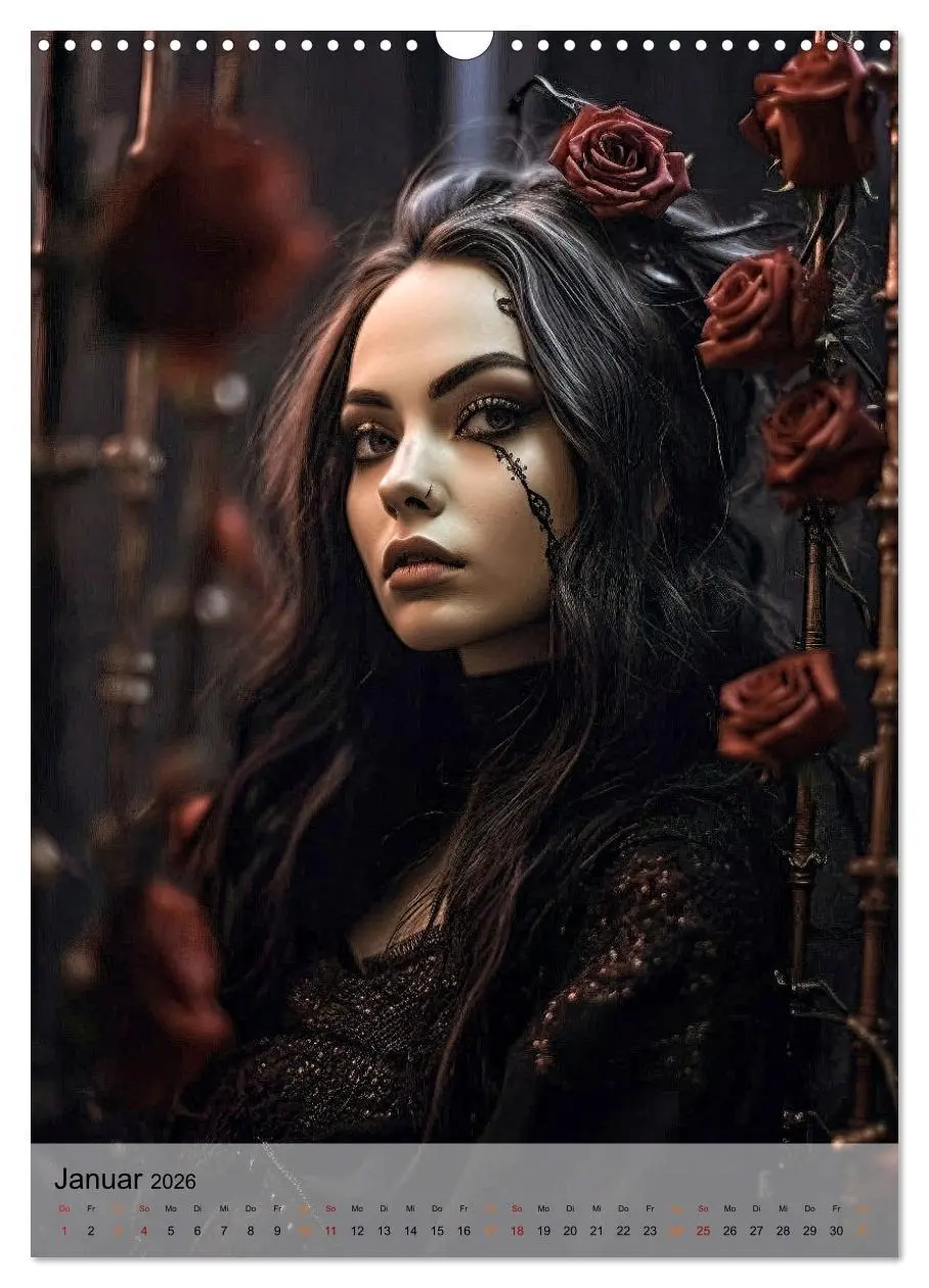 Bild: 9783516311372 | Gothic ist cool (Wandkalender 2026 DIN A3 hoch), CALVENDO...