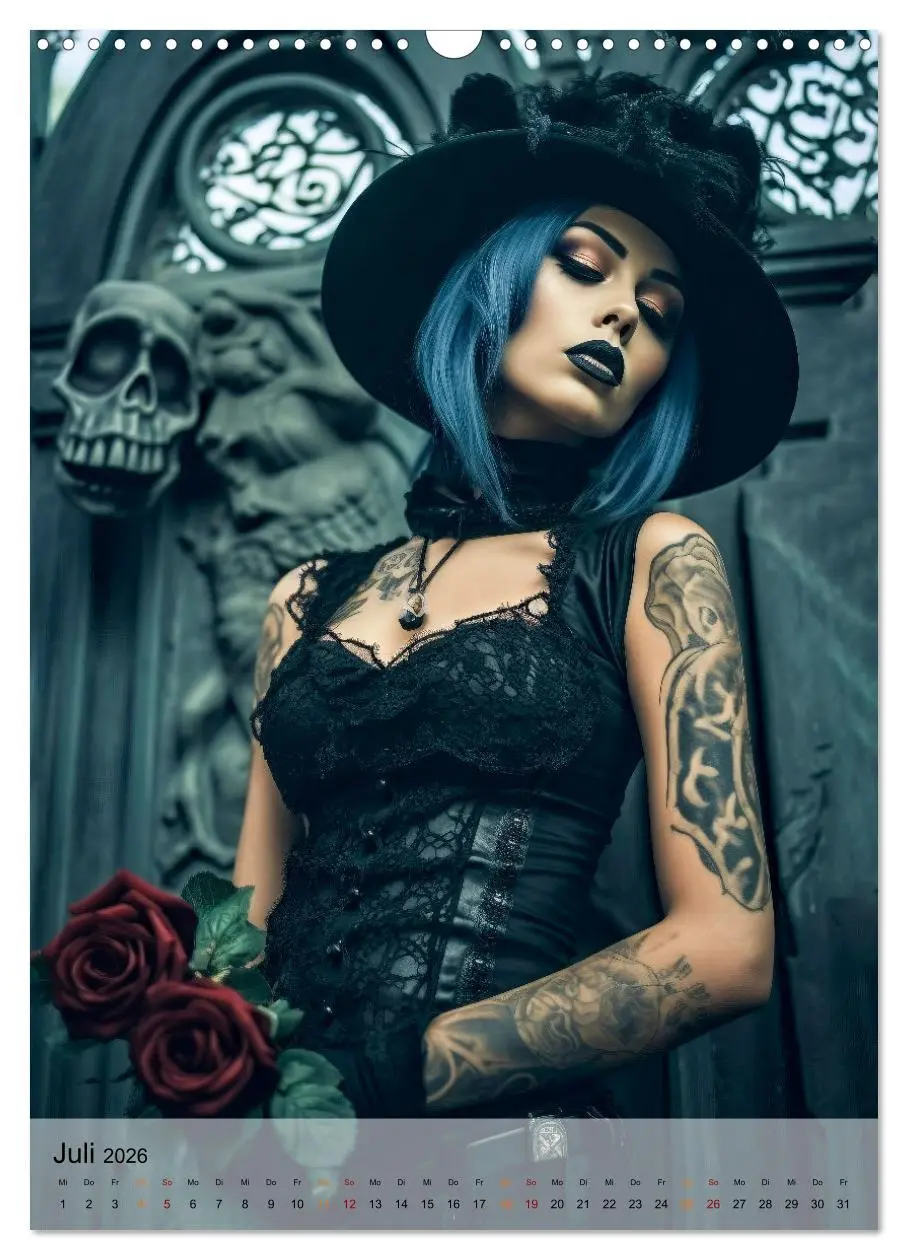 Bild: 9783516311372 | Gothic ist cool (Wandkalender 2026 DIN A3 hoch), CALVENDO...