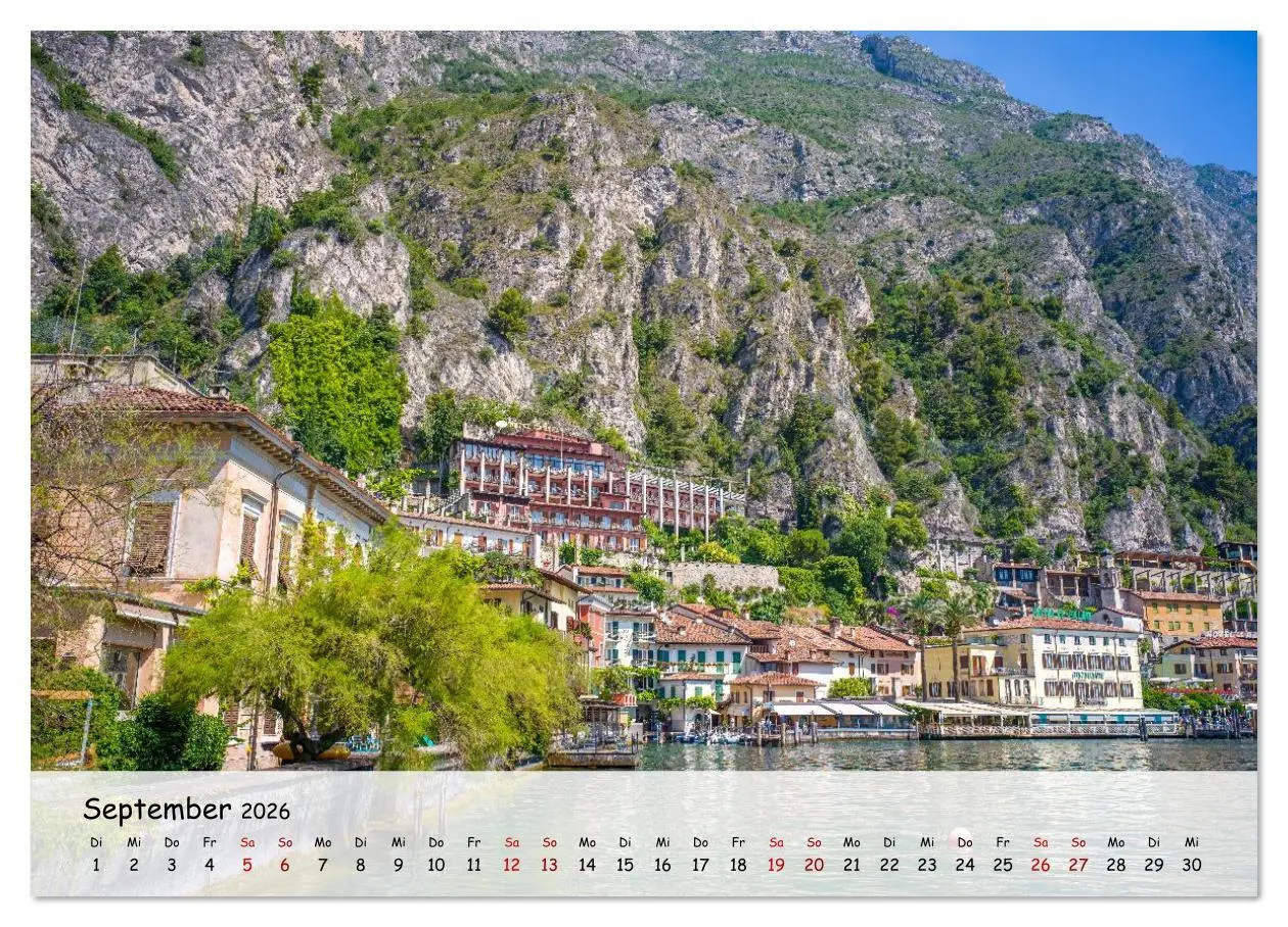 Bild: 9783516621372 | Limone sul Garda - Traumhaftes Städtchen am Gardasee (Wandkalender...