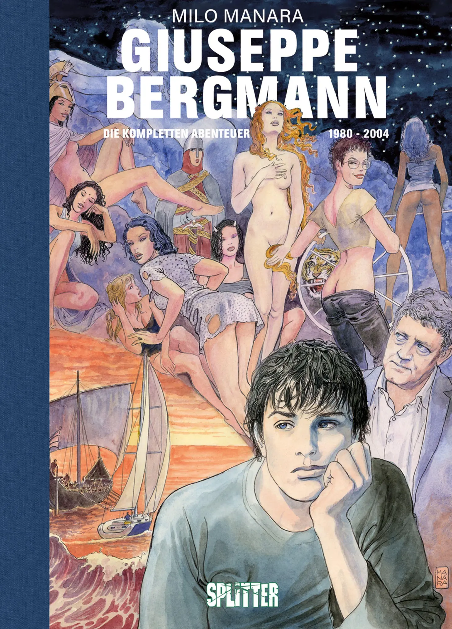 Cover: 9783689501372 | Giuseppe Bergmann Gesamtausgabe | Milo Manara | Buch | 528 S. | 2026