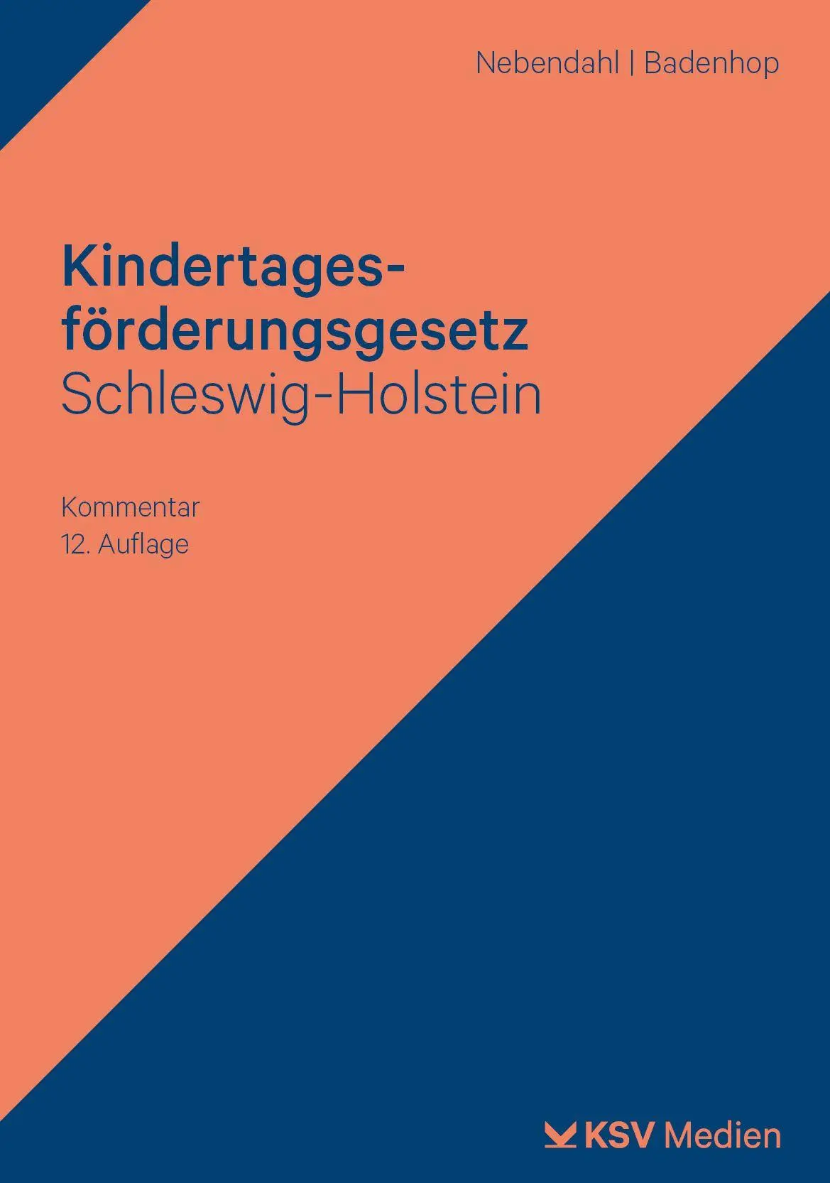Nebendahl, Mathias: Kindertagesförderungsgesetz Schleswig-Holstein