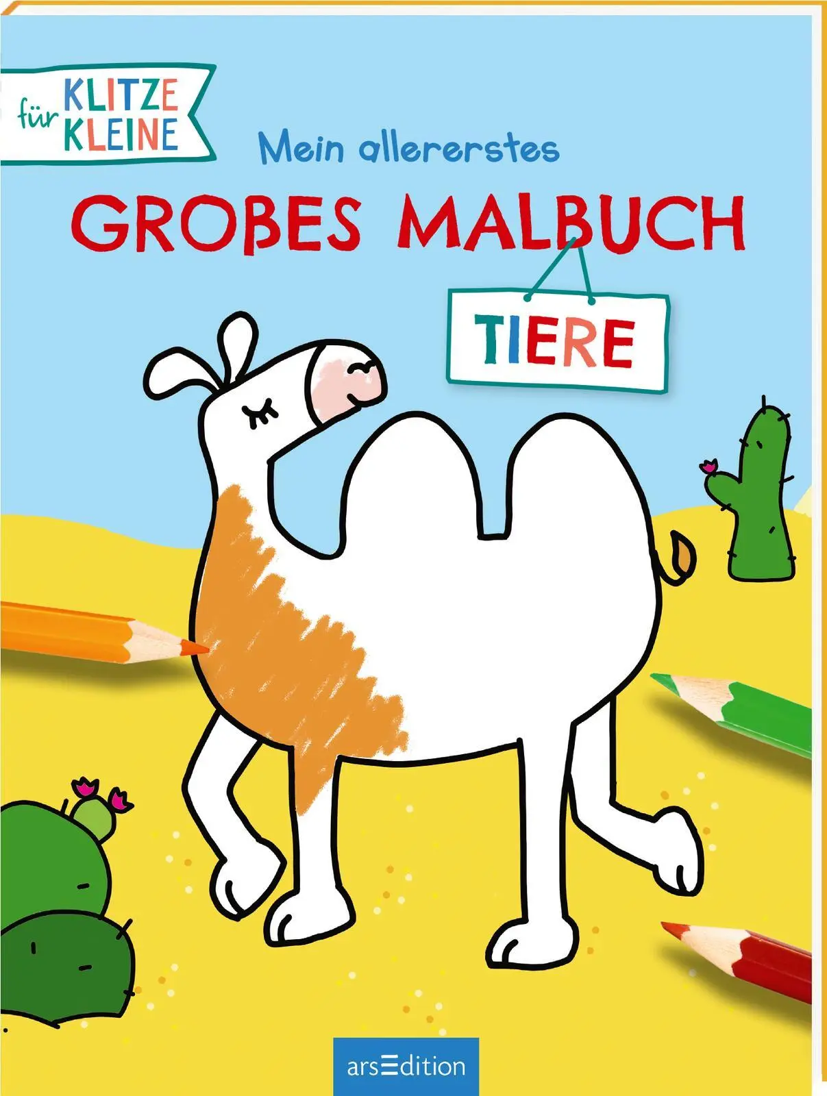 Cover: 9783845851372 | Mein allererstes großes Malbuch - Tiere | Sandra Schmidt | Taschenbuch