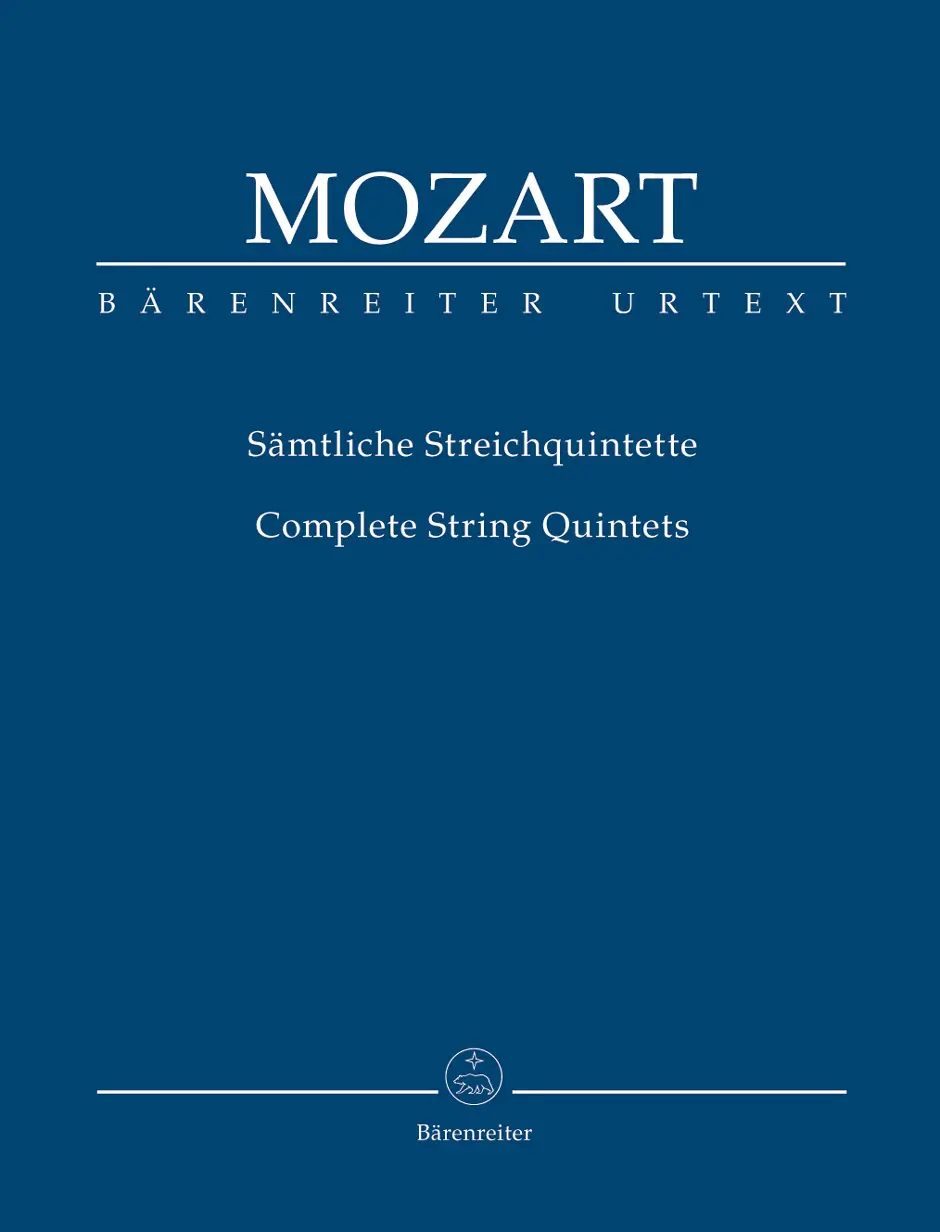 Cover: 9790006201372 | String Quintets | Wolfgang Amadeus Mozart | Studienpartitur