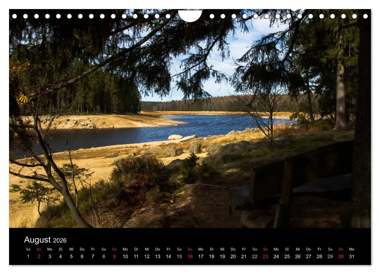 Bild: 9783516231472 | Harz-Bilder (Wandkalender 2026 DIN A4 quer), CALVENDO Monatskalender