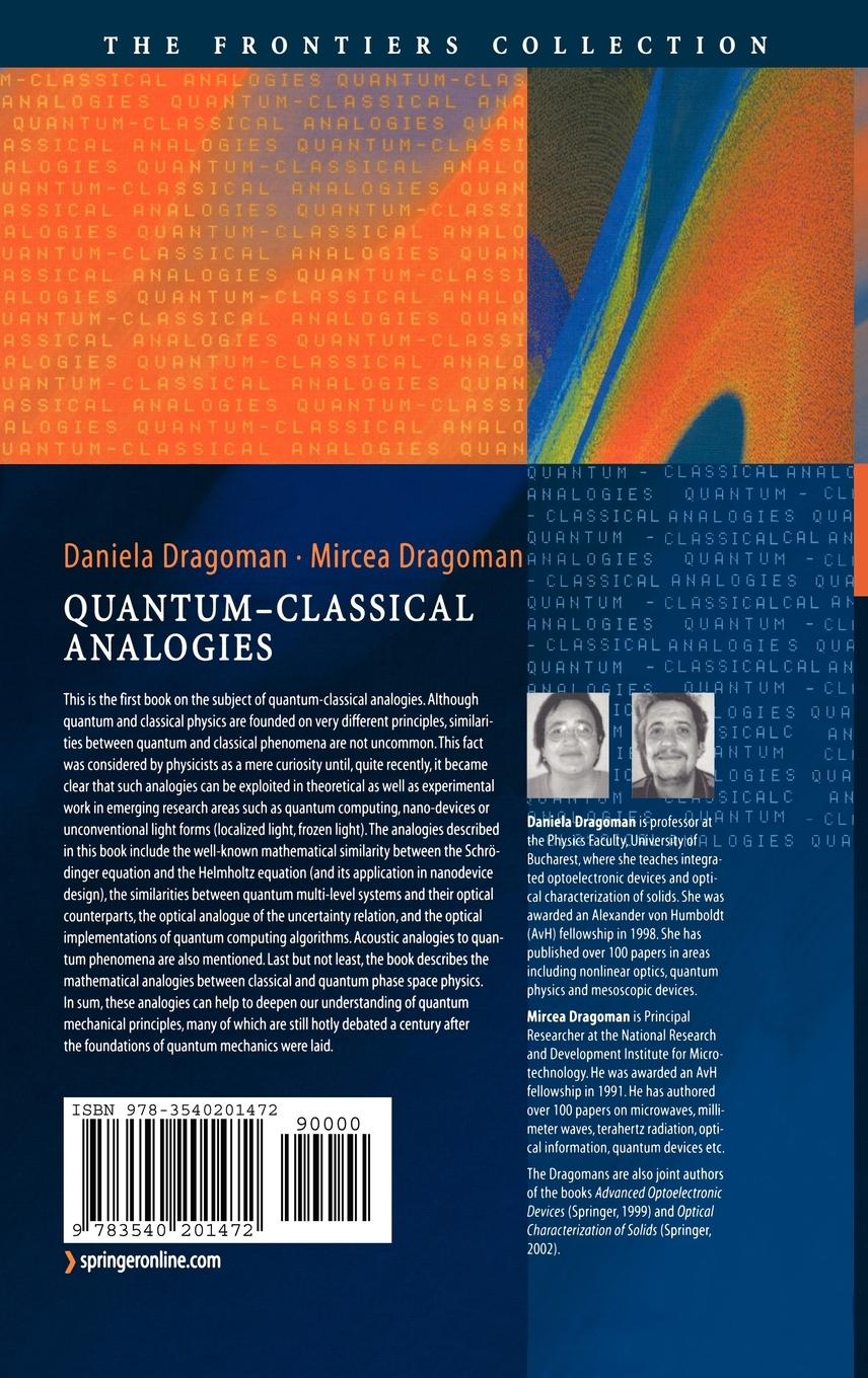 Rückseite: 9783540201472 | Quantum-Classical Analogies | Mircea Dragoman (u. a.) | Buch | x