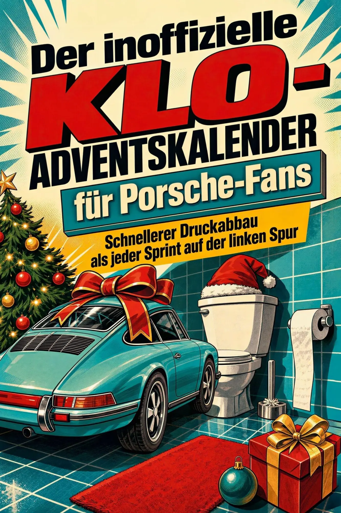 Cover: 9783696111472 | Der inoffizielle Klo-Adventskalender für Porsche-Fans | Linus Schmitz