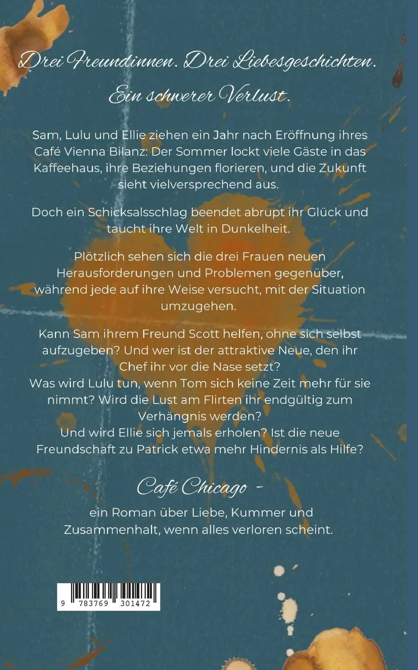Rückseite: 9783769301472 | Café Chicago | Grace Falter | Taschenbuch | Paperback | 420 S. | 2024