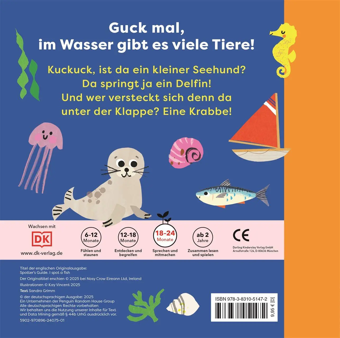 Rückseite: 9783831051472 | Mein erstes Natur-Entdeckerbuch. Da! Ein Fisch | DK Verlag - Kids