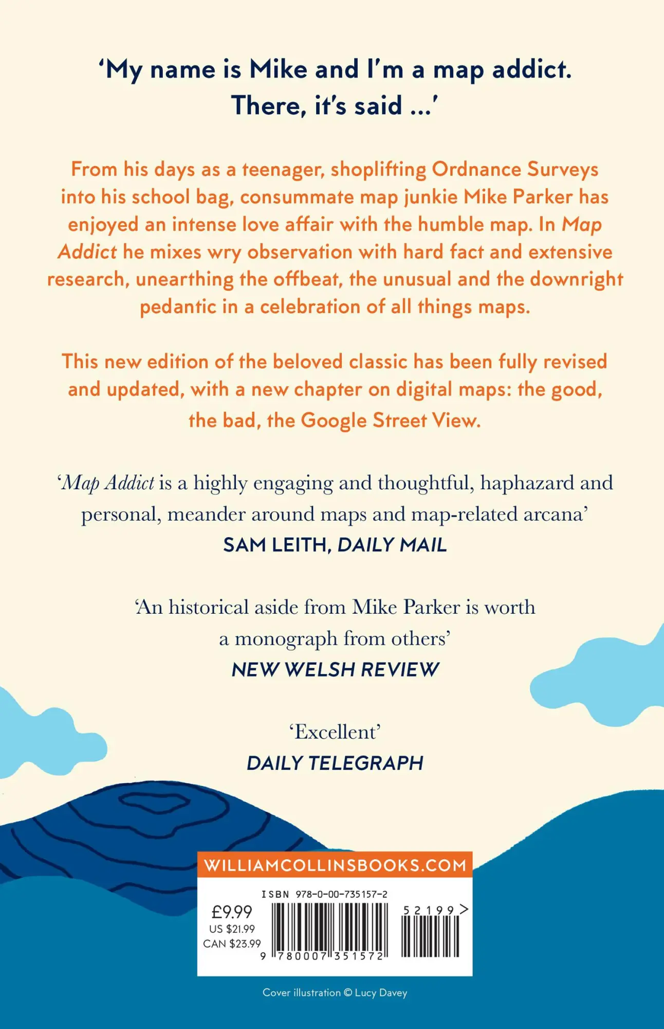 Rückseite: 9780007351572 | Map Addict | The Bestselling Tale of an Obsession | Mike Parker | Buch