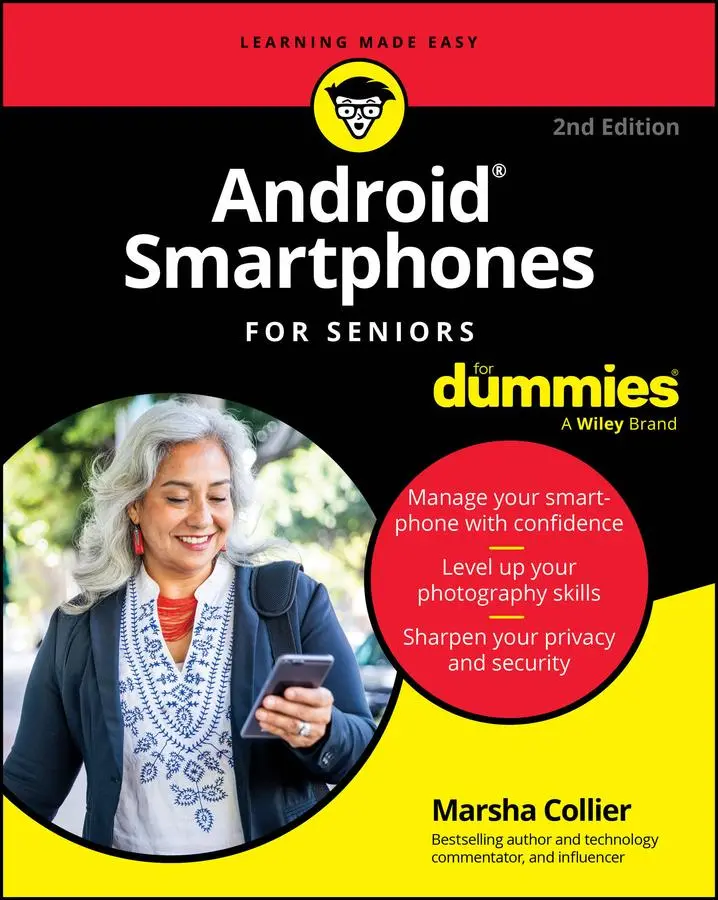 Cover: 9781394281572 | Android Smartphones for Seniors for Dummies | Marsha Collier | Buch