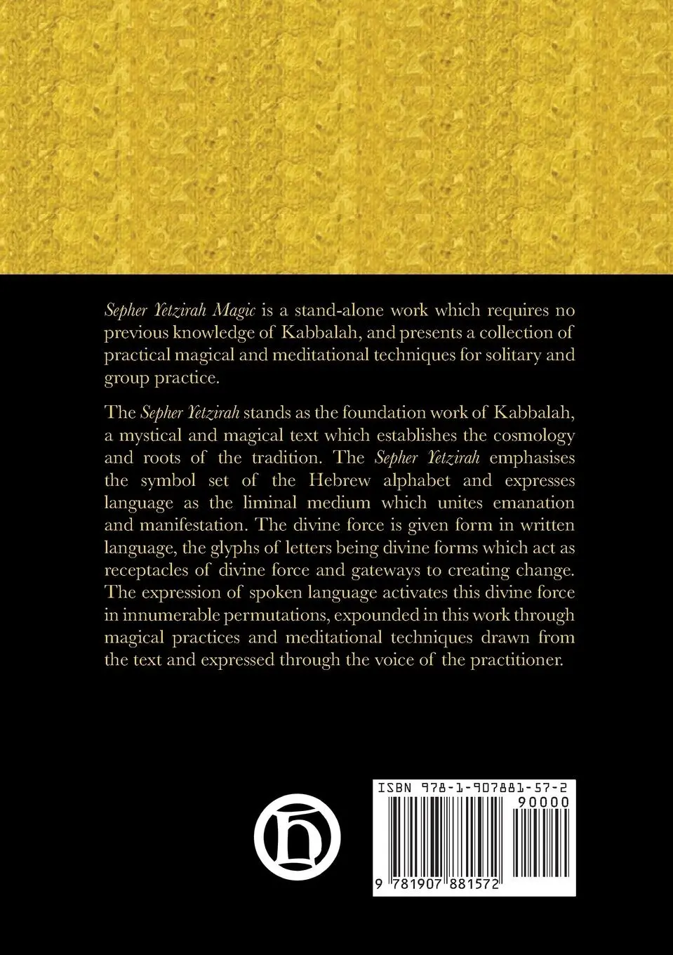 Rückseite: 9781907881572 | Sepher Yetzirah Magic | David Rankine | Taschenbuch | Englisch | 2020