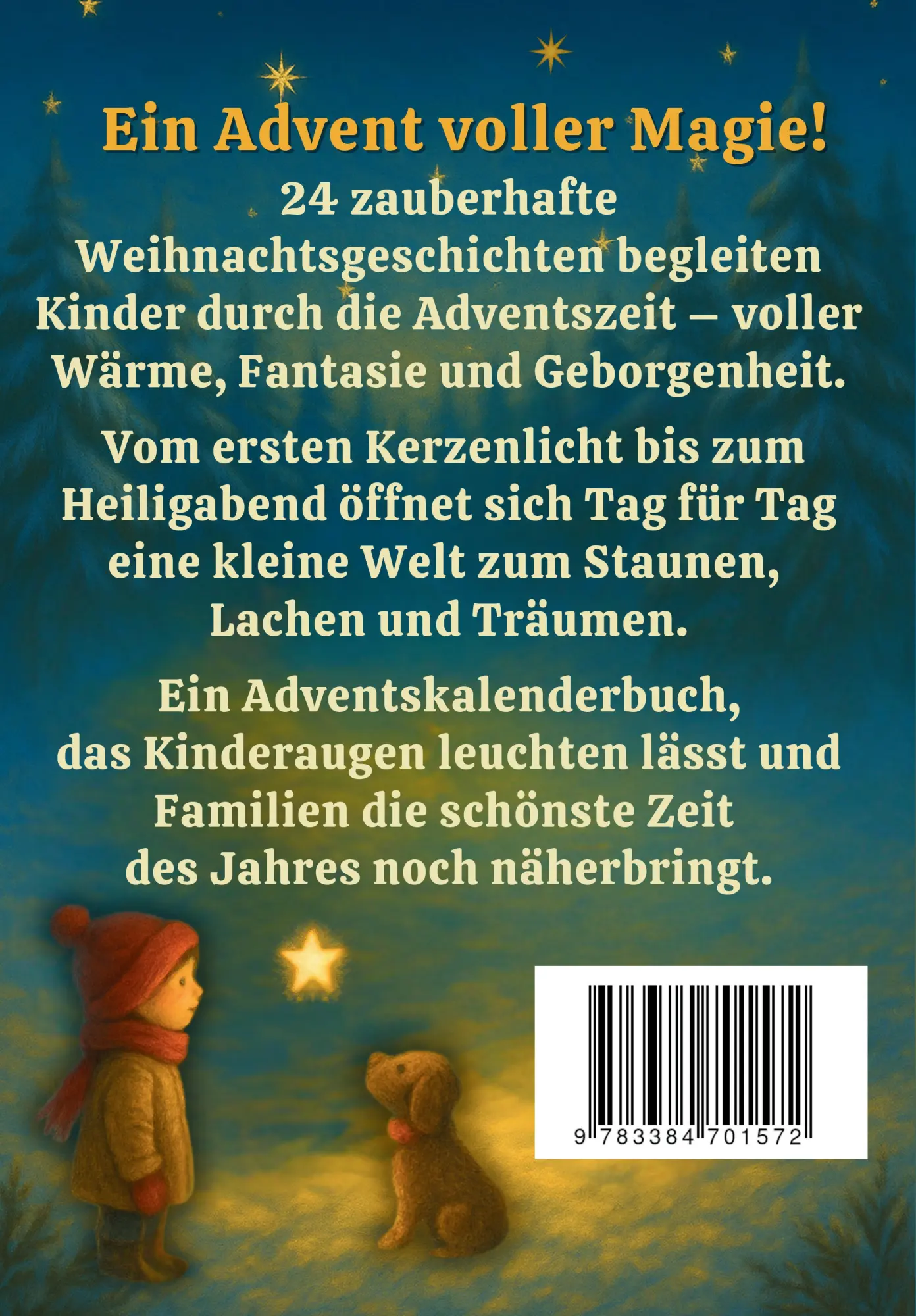 Rückseite: 9783384701572 | Die 24 schönsten Weihnachtsgeschichten für Kinder | Victoria Berlinger
