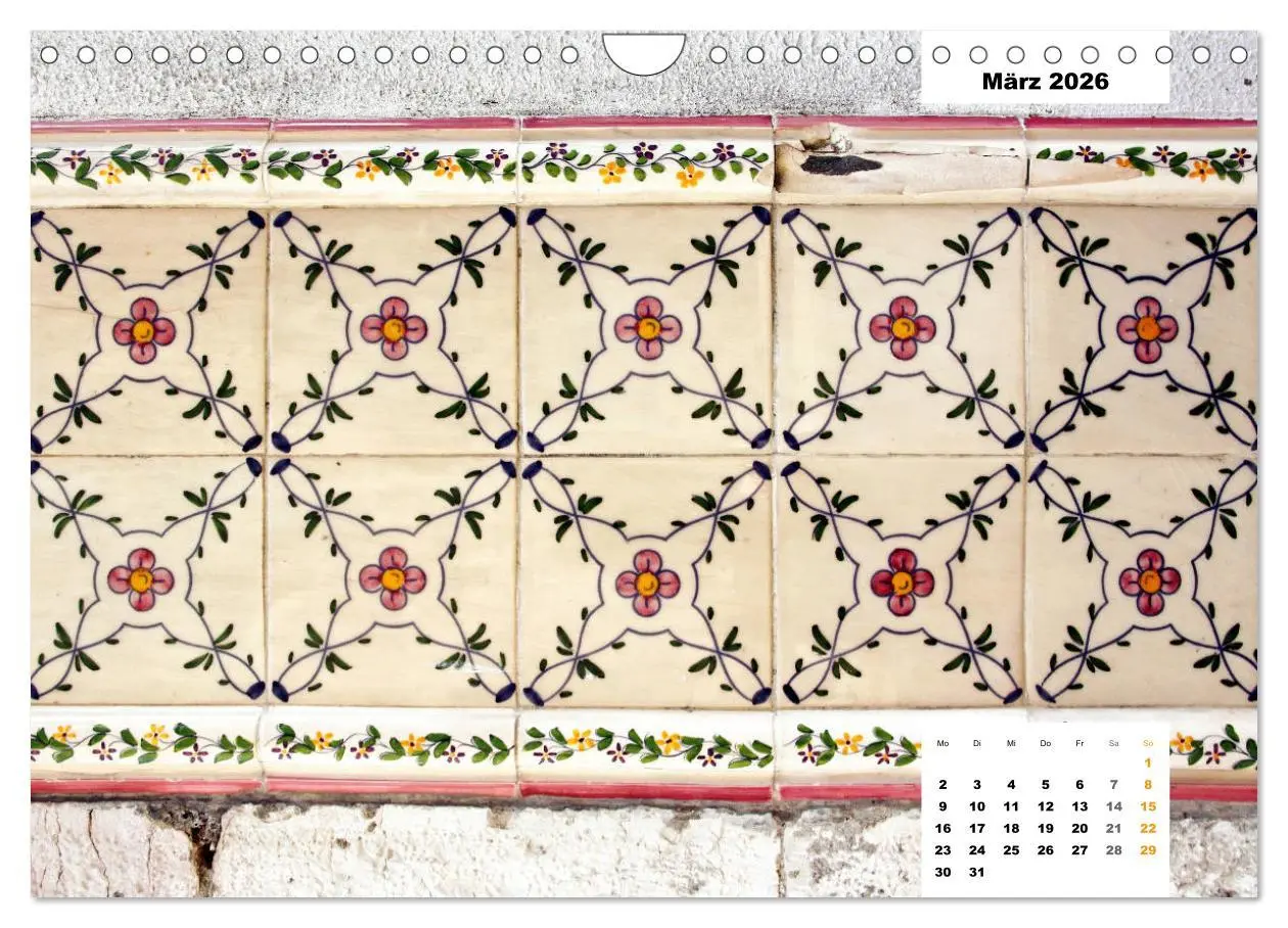 Bild: 9783457821572 | Lissabons Azulejos (Wandkalender 2026 DIN A4 quer), CALVENDO...