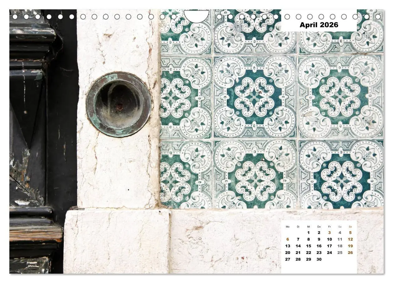 Bild: 9783457821572 | Lissabons Azulejos (Wandkalender 2026 DIN A4 quer), CALVENDO...