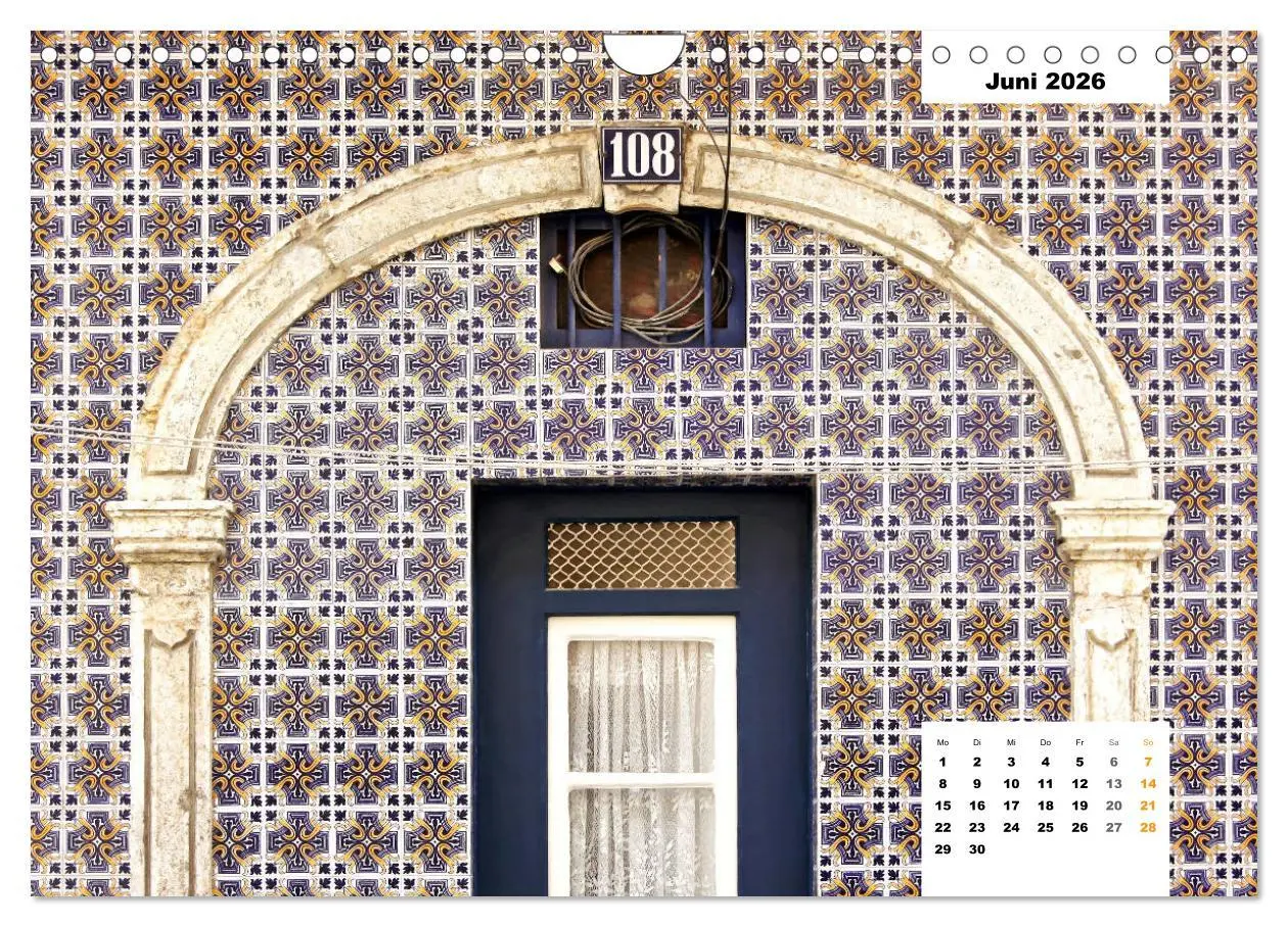 Bild: 9783457821572 | Lissabons Azulejos (Wandkalender 2026 DIN A4 quer), CALVENDO...