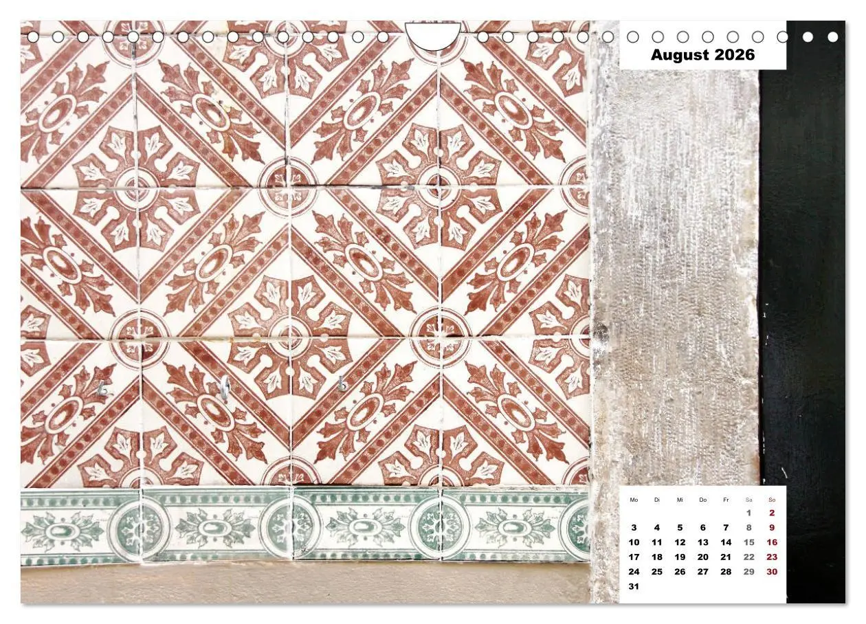 Bild: 9783457821572 | Lissabons Azulejos (Wandkalender 2026 DIN A4 quer), CALVENDO...