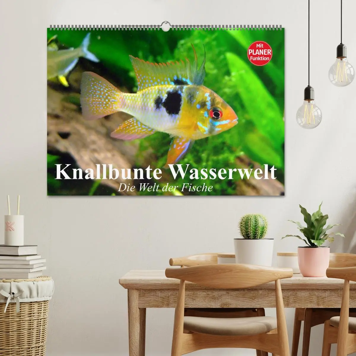 Bild: 9783457991572 | Knallbunte Wasserwelt. Die Welt der Fische (Wandkalender 2026 DIN...
