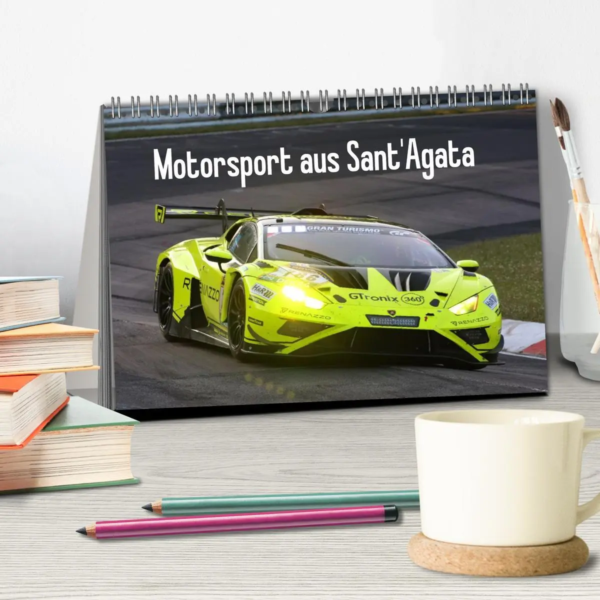 Bild: 9783516151572 | Motorsport aus Sant'Agata (Tischkalender 2026 DIN A5 quer),...