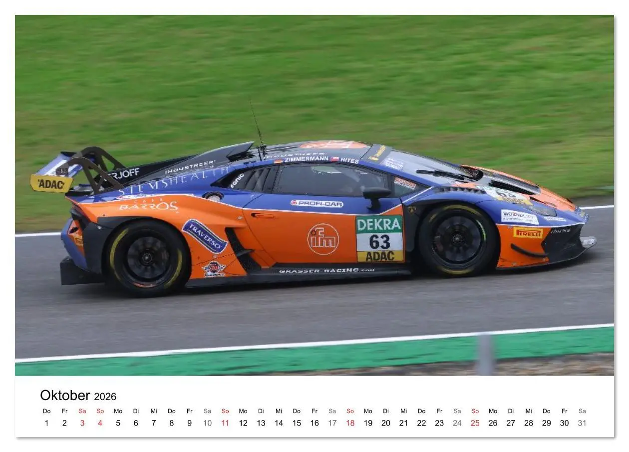 Bild: 9783516151572 | Motorsport aus Sant'Agata (Tischkalender 2026 DIN A5 quer),...