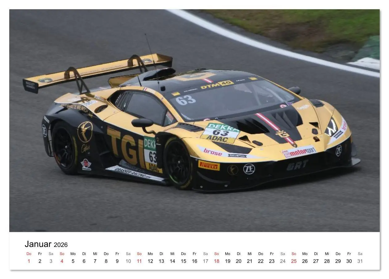 Bild: 9783516151572 | Motorsport aus Sant'Agata (Tischkalender 2026 DIN A5 quer),...